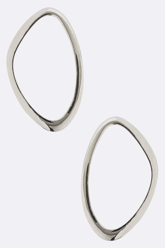 Euodia Earrings - Silver