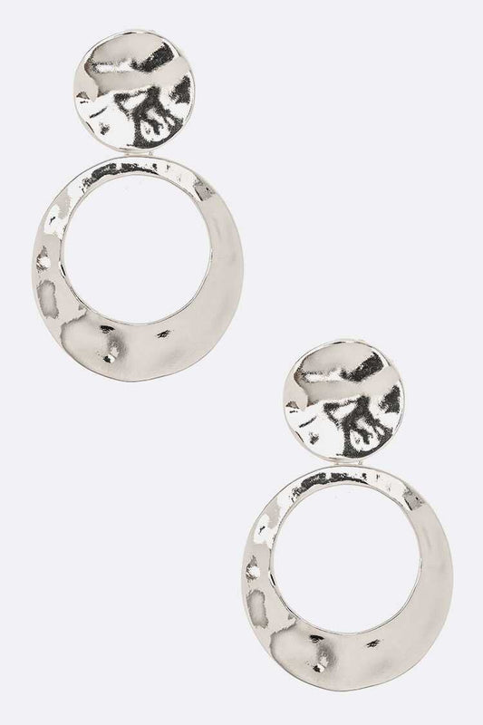 Hazelelponi Earrings - Silver