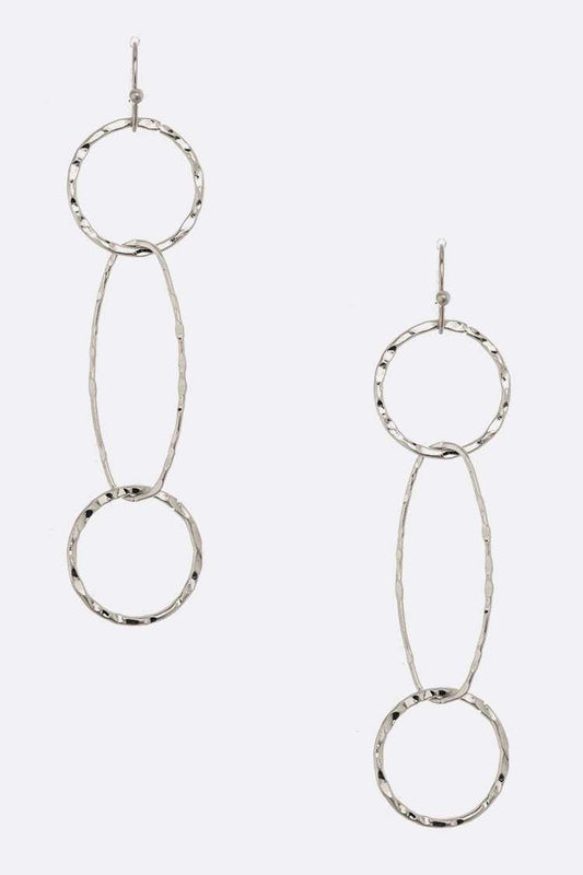 Michal Earrings - Silver